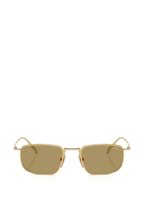 Prada Eyewear rectangle-frame sunglasses - Gold