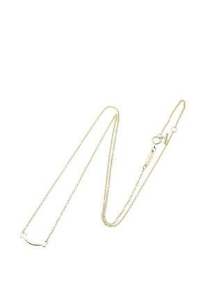 Tiffany & Co. Pre-Owned 2010 mini T-smile necklace - Gold