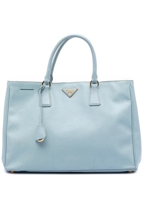 Prada Pre-Owned 2010-2025 Large Saffiano Lux Galleria satchel - Blue