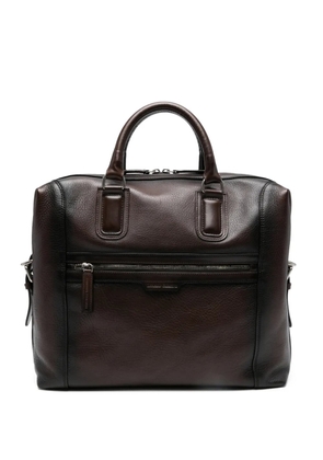 Officine Creative Jules 007 briefcase - Brown
