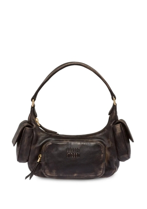 Miu Miu Pocket shoulder bag - Brown