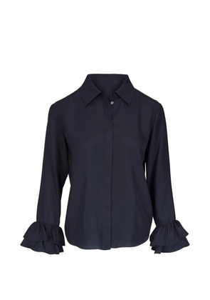 Dorothee Schumacher ruffled shirt - Blue