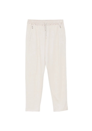 Eleventy drawstring-fastening trousers - Neutrals