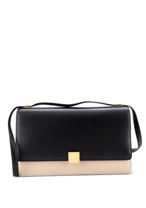 Celine Pre-Owned Case Flap Bag Leather Medium shoulder bag - Black