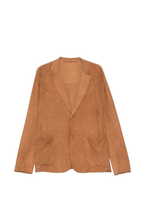 Salvatore Santoro button-fastening jacket - Brown