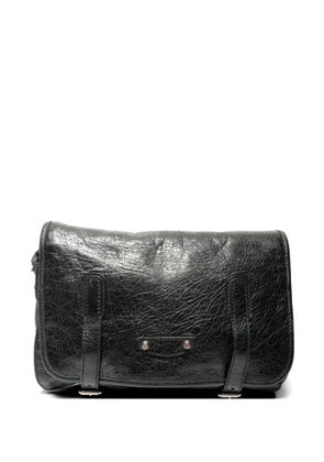 Balenciaga Pre-Owned 1990-2000s Wrinkle Processing clutch bag - Black