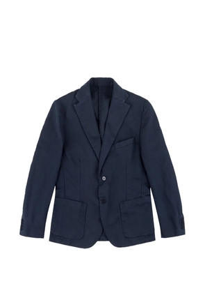 original vintage style single-breasted blazer - Blue