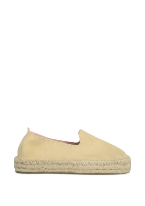 Manebi Hamptons suede flat espadrilles - Neutrals