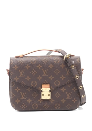 Louis Vuitton Pre-Owned 2020 Metis MM monogram leather tote bag - Brown