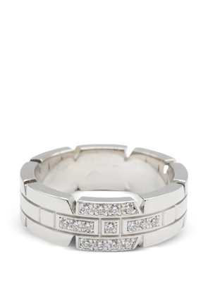Cartier Tank Française diamond white-gold ring - Silver