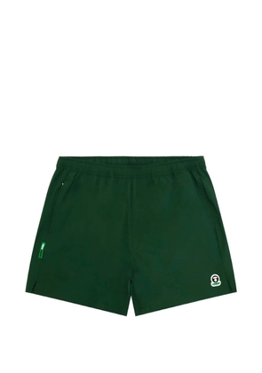 AAPE BY *A BATHING APE® Moonface track shorts - Green