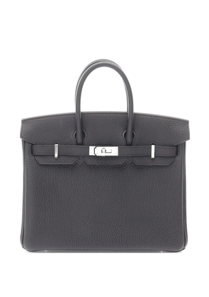Hermès Pre-Owned 2025 25 Birkin leather handbag - Black
