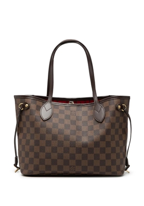 Louis Vuitton Pre-Owned 2009 Damier Ebene Neverfull PM tote bag - Brown