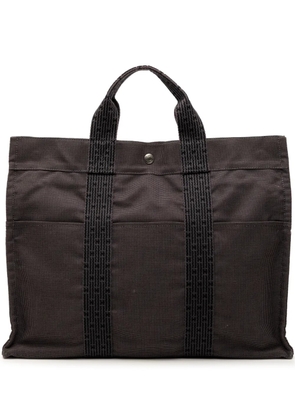 Hermès Pre-Owned 1990-2010 Canvas Herline MM tote bag - Grey