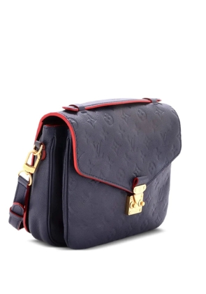 Louis Vuitton Pre-Owned Pochette Metis Monogram Empreinte Leather crossbody bag - Blue
