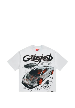 GODSPEED Concept Art Miami Superrun T-shirt - White