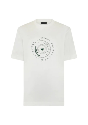 Emporio Armani printed T-shirt - White
