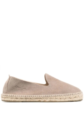 Manebi hamptons leather espadrilles - Neutrals