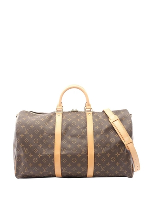 Louis Vuitton Pre-Owned 2000 Monogram Keepall Bandouliere 50 travel bag - Brown