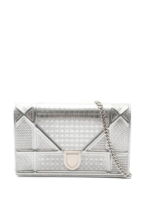 Christian Dior Pre-Owned 2010s Diorama cross body bag - Silver