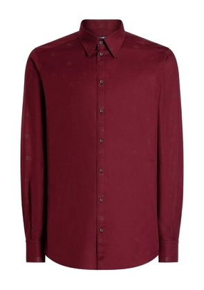 Dolce & Gabbana Martini logo-print shirt - Red
