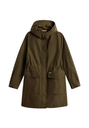 Woolrich adjustable hooded parka coat - Green