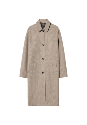 Nili Lotan Watson plaid coat - Neutrals