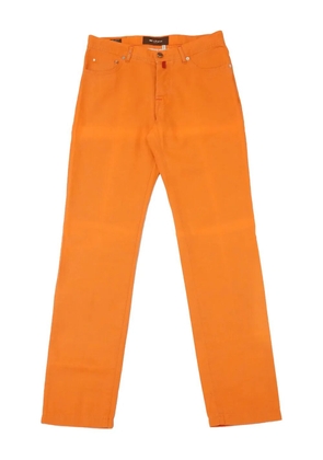 Kiton cotton pocket trousers - Orange