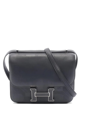 Hermès Pre-Owned 2017 mini Constance 3 leather cross body bag - Black