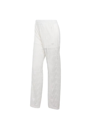 adidas Firebird lace track pants - White