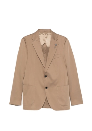 Lardini button-up blazer - Brown