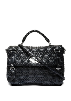 Miu Miu Pre-Owned 2000-2010 Matelasse 2way shoulder bag - Black