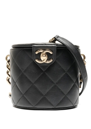 CHANEL Pre-Owned 2019 quilted vanity shoulderbag - Black