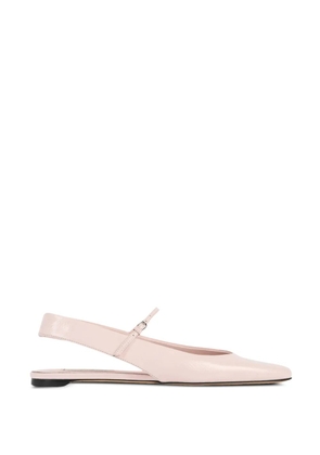 TOTEME buckle strap ballet flats - Pink