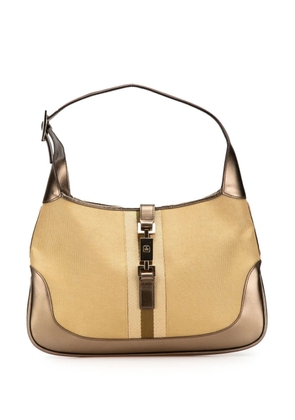 Gucci Pre-Owned 2000-2015 Canvas Web Jackie shoulder bag - Brown