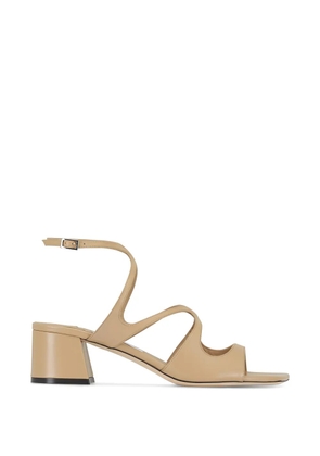 Jimmy Choo cutout strap sandals - Neutrals