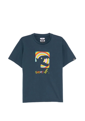 SPORT b. by agnès b. BOX DINO T-shirt - Blue