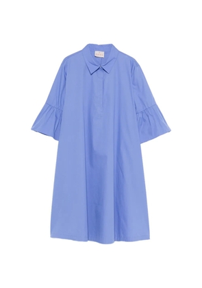 Marella flared-sleeve mini dress - Blue