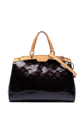 Louis Vuitton Pre-Owned 2012 Monogram Vernis Brea MM satchel - Purple