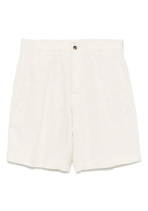 Dell'oglio linen shorts - Neutrals