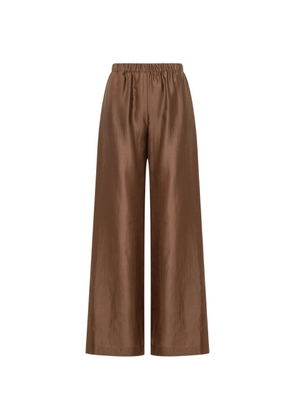 LE SULLY STUDIO elasticated waistband trousers - Brown