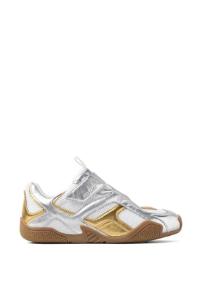 Versace Galaxia metallic sneakers - Silver