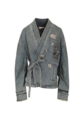 Hui Hui Nerio denim jacket - Blue