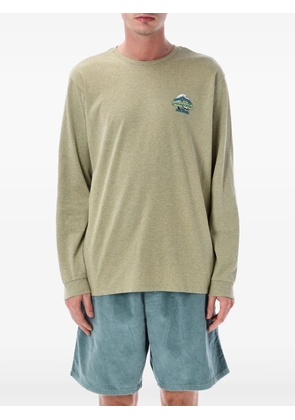 Patagonia long-sleeve graphic T-shirt - Green