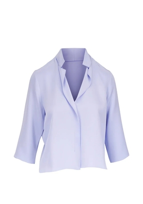 Peter Cohen concealed fastening shirt - Purple