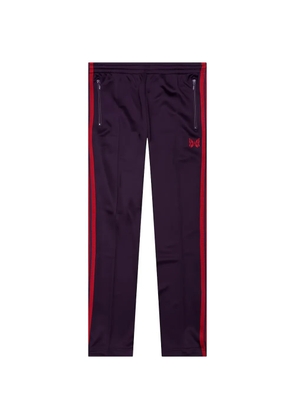 Needles Poly Smooth narrow track pant - Purple