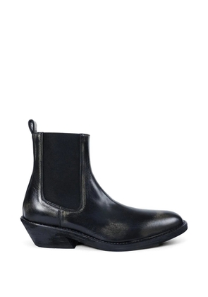 Ann Demeulemeester Caru leather chelsea boots - Black