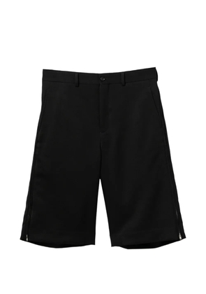 Comme des Garçons Homme Plus side zip fastening shorts - Black