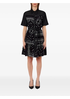 LIU JO bandana tie-waist dress - Black