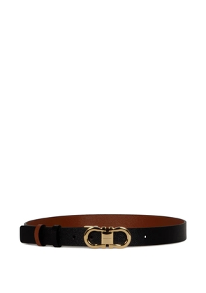 Ferragamo Gancini buckle belt - Black